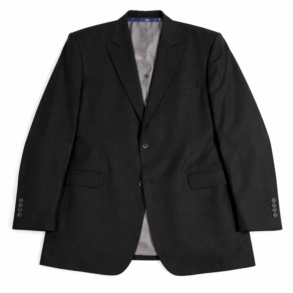 Jack Victor Collection Cashmere Blazer - 50 Black Made Canada
